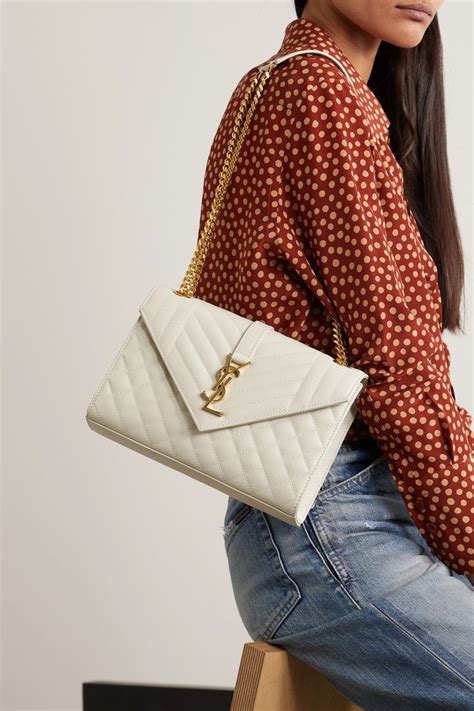 white ysl envelope bag|ysl envelope bag review.